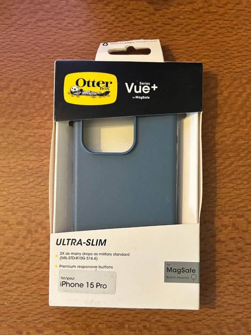 OtterBox Series Vue+ with MagSafe for iPhone 15 Pro